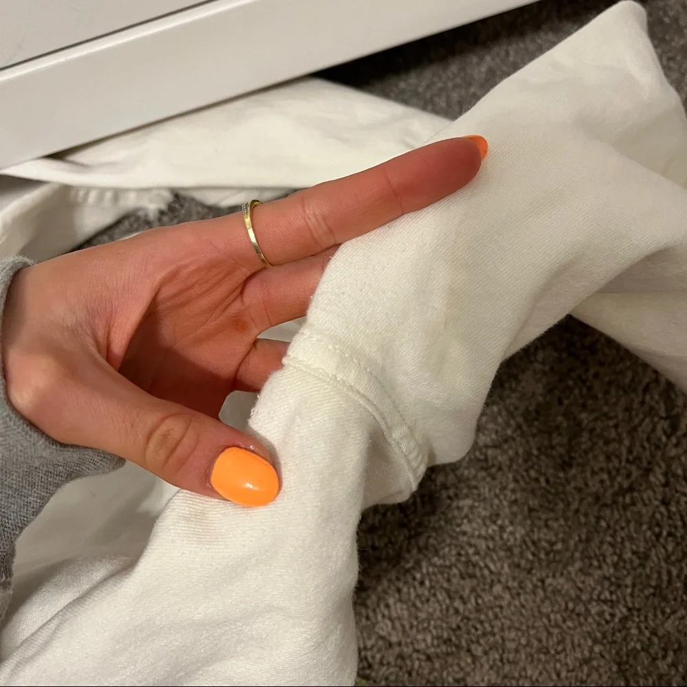 BDG Urban Outfitters White High Rise Cropped Skinny Jeans - Picture 5 of 7